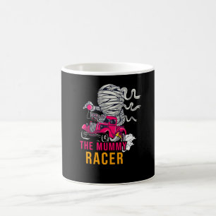 Die Mumien-Rennmaschine Kaffeetasse