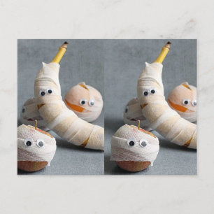 ****DIE MUMMY GANG HALLOWEEN**** POSTCARD POSTKARTE