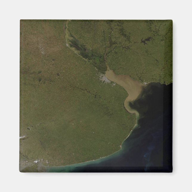 Die Mündung Rio de la Plata Magnet (Vorne)
