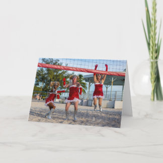 Die Muriels spielen Ball! Weihnachtskarte Feiertagskarte