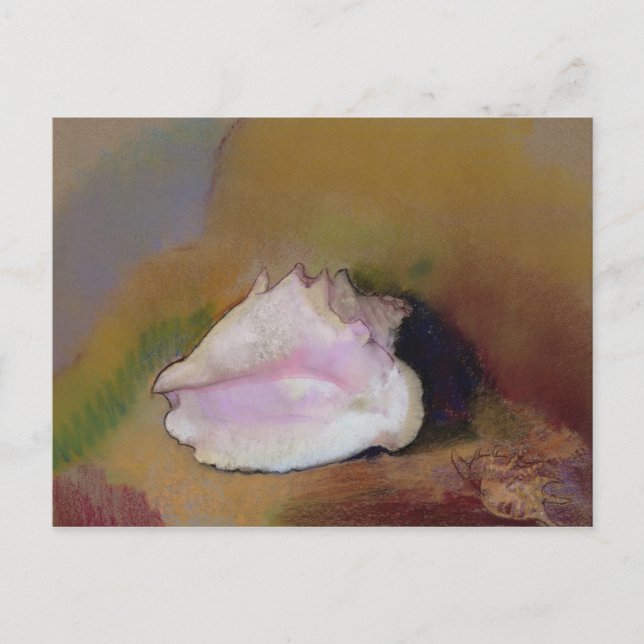 Die Muschel von 1912 Postkarte (Vorderseite)