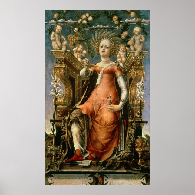 Die Muse Thalia Poster (Vorne)