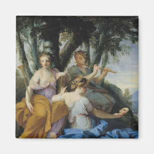 Die Musen, Clio, Euterpe und Thalia, c.1652-55 Magnet
