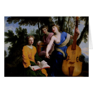 Die Musen Melpomene, Erato und Polymnia, 1652-55