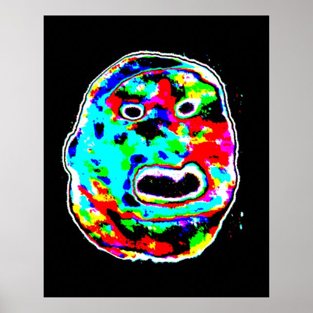 Die MUSEUM Kunst kolossales 72" x52" Giclée Kunst Poster (Vorne)