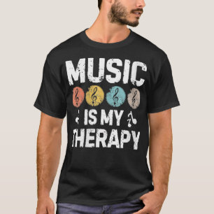 Die Musik der Frauen ist meine Therapiemusik Lover T-Shirt