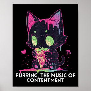 Die Musik des Inhalts Niedliche Fun Stoic Ca Poster