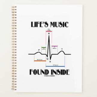 Die Musik des Lebens im EKG-Elektrokardiogramm Planer