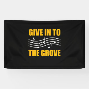 Die Musik gibt dem Hof nach Banner
