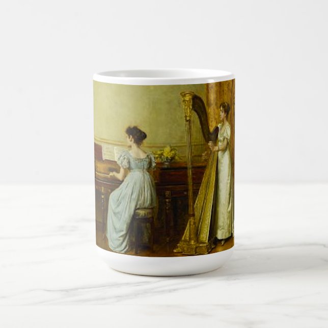 Die Musik-Raum-Tasse Kaffeetasse (Mittel)