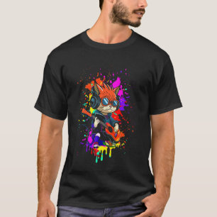 Die musikalische Katze T-Shirt