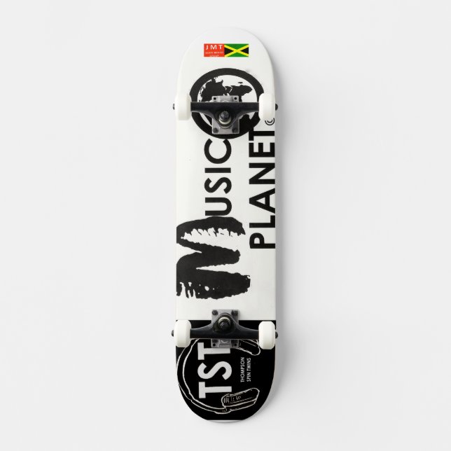 DIE MUSIKPLANET JMT USA Skateboard (Vorderseite)