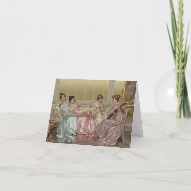 Die Musikstunde Dankeskarte (Vorderseite)