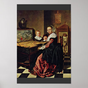 Die Musikunterricht von Molenaer Jan Miense (Beste Poster