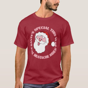 Die Mustache fährt Shirts und Jacken des Weihnacht