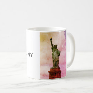 Die Mutter der Exilanten - Freiheitsinselstatue NY Kaffeetasse