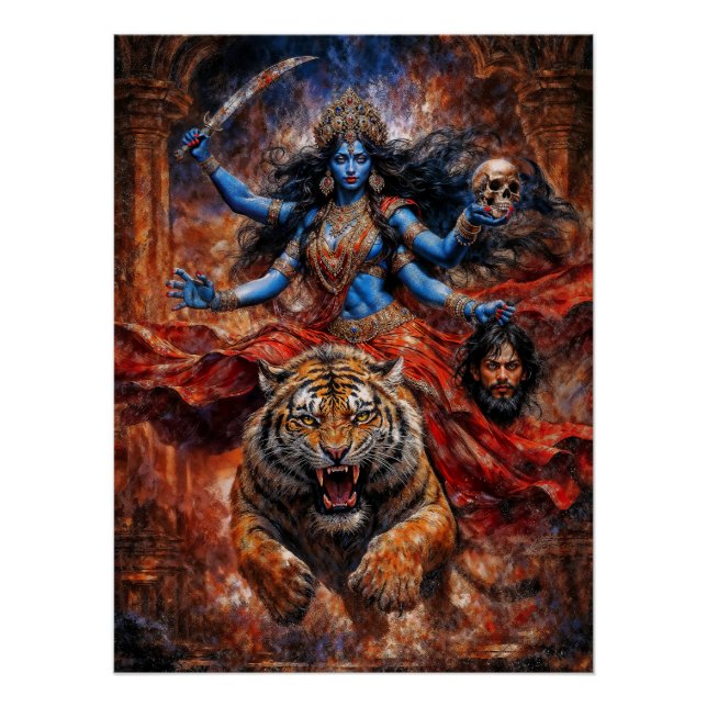 Die Mutter des Ruins und der Erneuerung Mutter Kal Poster (Vorderseite)