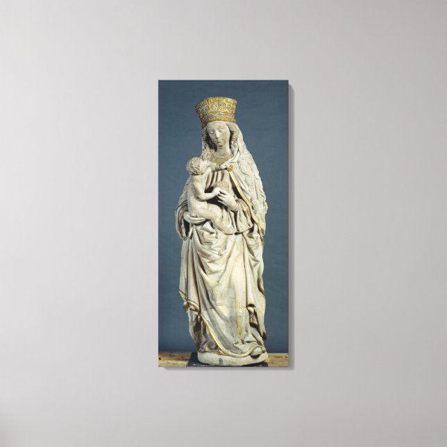 Die Mutter Gottes mit dem Säugling Christus, 1470 Leinwanddruck (Vorderseite)