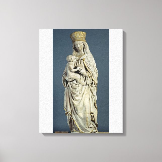 Die Mutter Gottes mit dem Säugling Christus, 1470 Leinwanddruck (Vorderseite)