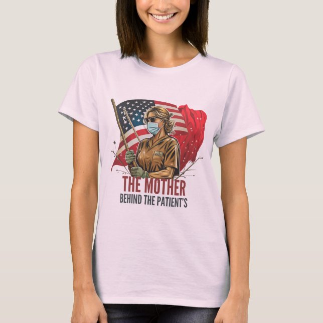 Die Mutter hinter den Patienten T-Shirt (Vorderseite)