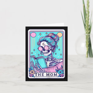 Die Mutter Tarotkarte Skelett Muttertag Hexe Mama  Karte