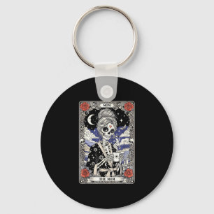 Die Mutter Tarotkarte Skelett vintage gothische Mu Schlüsselanhänger