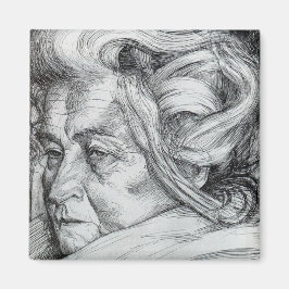 Die Mutter (von Umberto Boccioni) Magnet