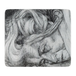 Die Mutter (von Umberto Boccioni) Schneidebrett