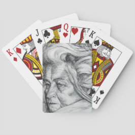 Die Mutter (von Umberto Boccioni) Spielkarten