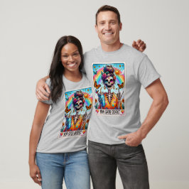 Die Muttergruppenskelett-Tarotkarte T-Shirt