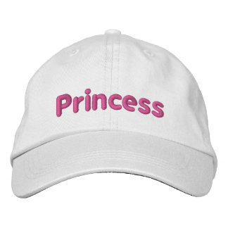 Die Mütze des Mädchens "Princess hat" Bestickte Baseballkappe