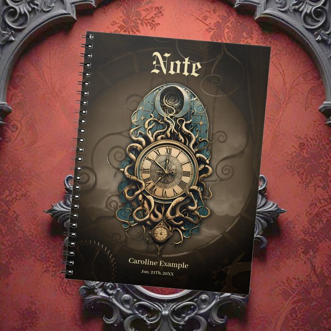 Die mysteriöse Steampunkbewegung. Notizblock (Von Creator hochgeladen)