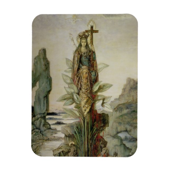 Die mystische Blume Magnet (Vertikal)