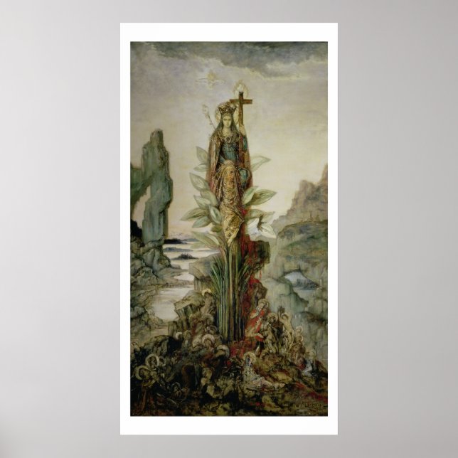 Die mystische Blume Poster (Vorne)