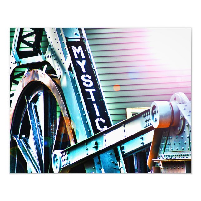 Die mystische Brücke, wie ich sie sehe Fotodruck (Vorne)