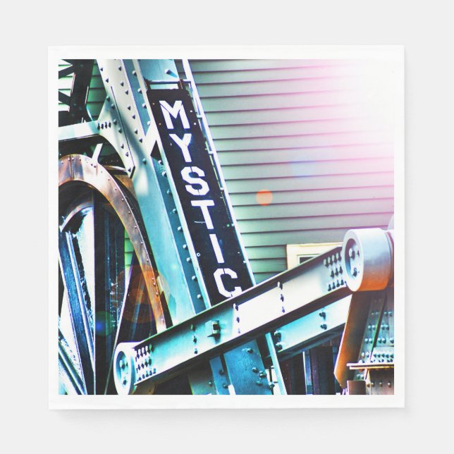 Die mystische Brücke, wie ich sie sehe Serviette (Vorderseite)