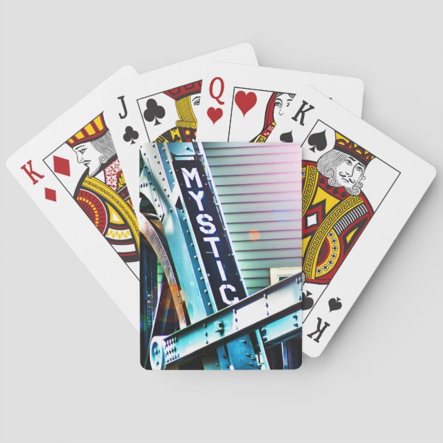 Die mystische Brücke, wie ich sie sehe Spielkarten (Rückseite)
