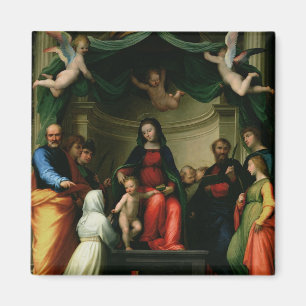 Die mystische Ehe der St. Catherine von Siena mit Magnet