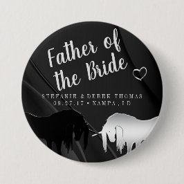 Die mystische Einhornhochzeit (Vater der Braut) Button
