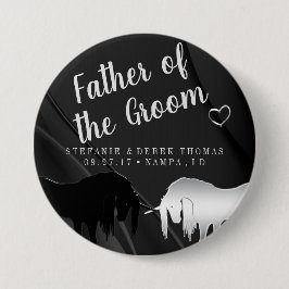 Die mystische Einhornhochzeit (Vater des Bräutigam Button