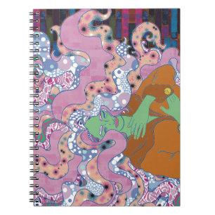 Die mystische Frau Notizblock