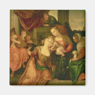 Die mystische Heirat des Heiligen Catherine Magnet