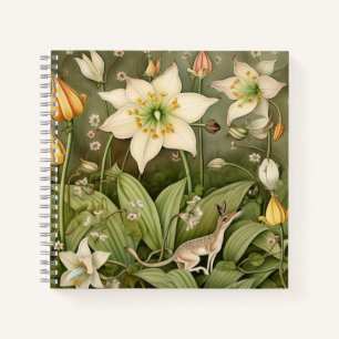 Die mythische Welt der Whiskered Deer Mouse Notizbuch