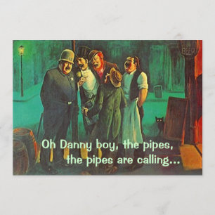 Die Nachbar-Freunde, die St Patrick Tag singen, Einladung