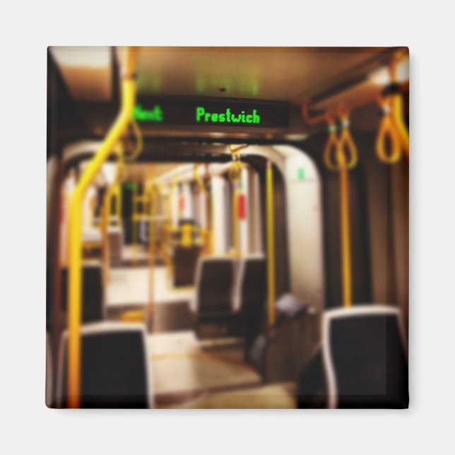 Die nächste Haltestelle ist...Prestwich Magnet (Vorne)