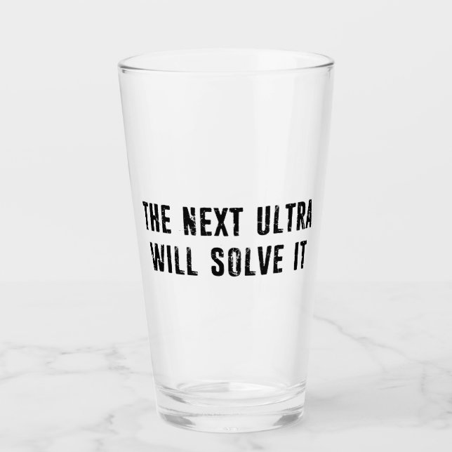 Die nächste Ultra wird sie lösen Glas (Vorderseite)