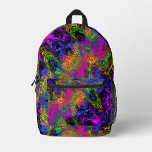 Die Nacht Abstrakt Bedruckter Rucksack