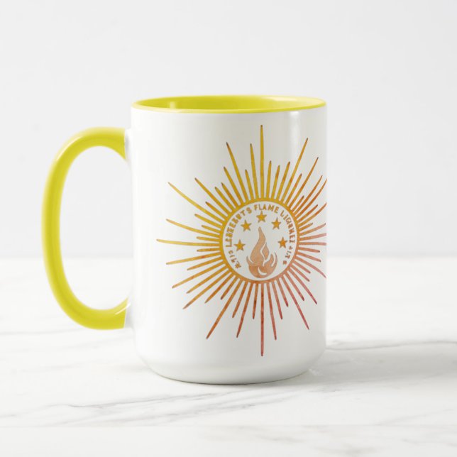 Die Nacht der Lichter der Freiheit Tasse (Links)