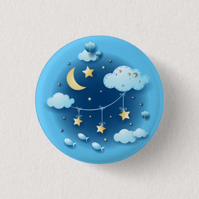Die Nacht der Träume Button (Vorderseite)