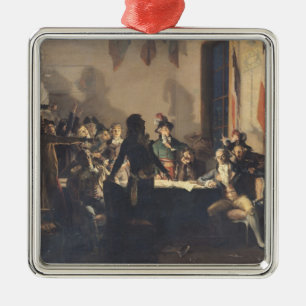 Die Nacht des 8. und 9. Thermidor Silbernes Ornament